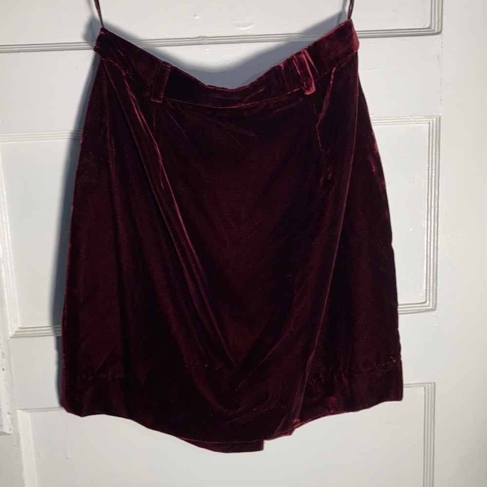 Vintage Ralph Lauren velvet skirt